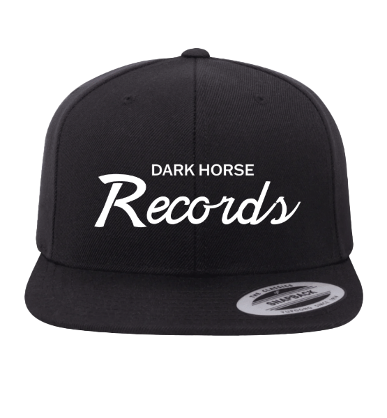 Dark Horse Records Script Snapback Hat