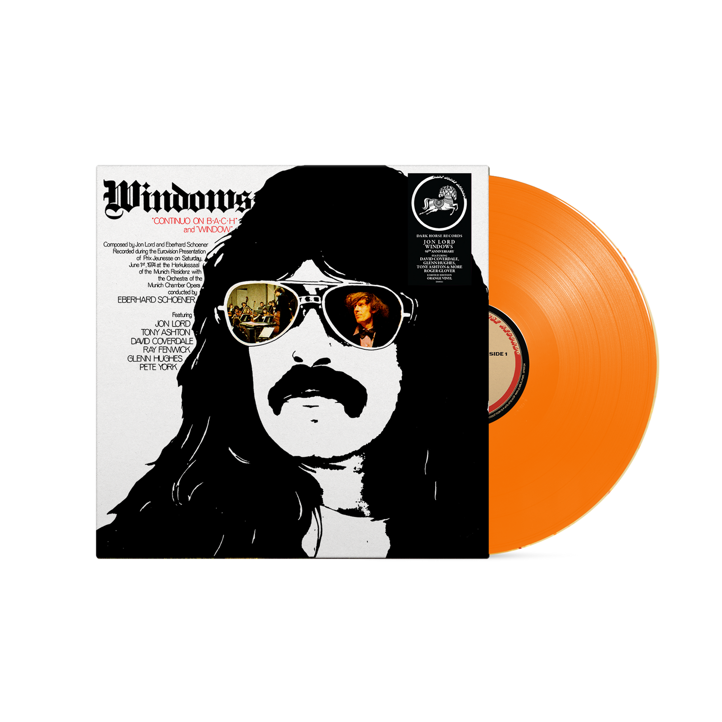 Jon Lord - Windows - Limited Edition Orange Vinyl LP