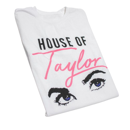 Violet Eyes White T-Shirt