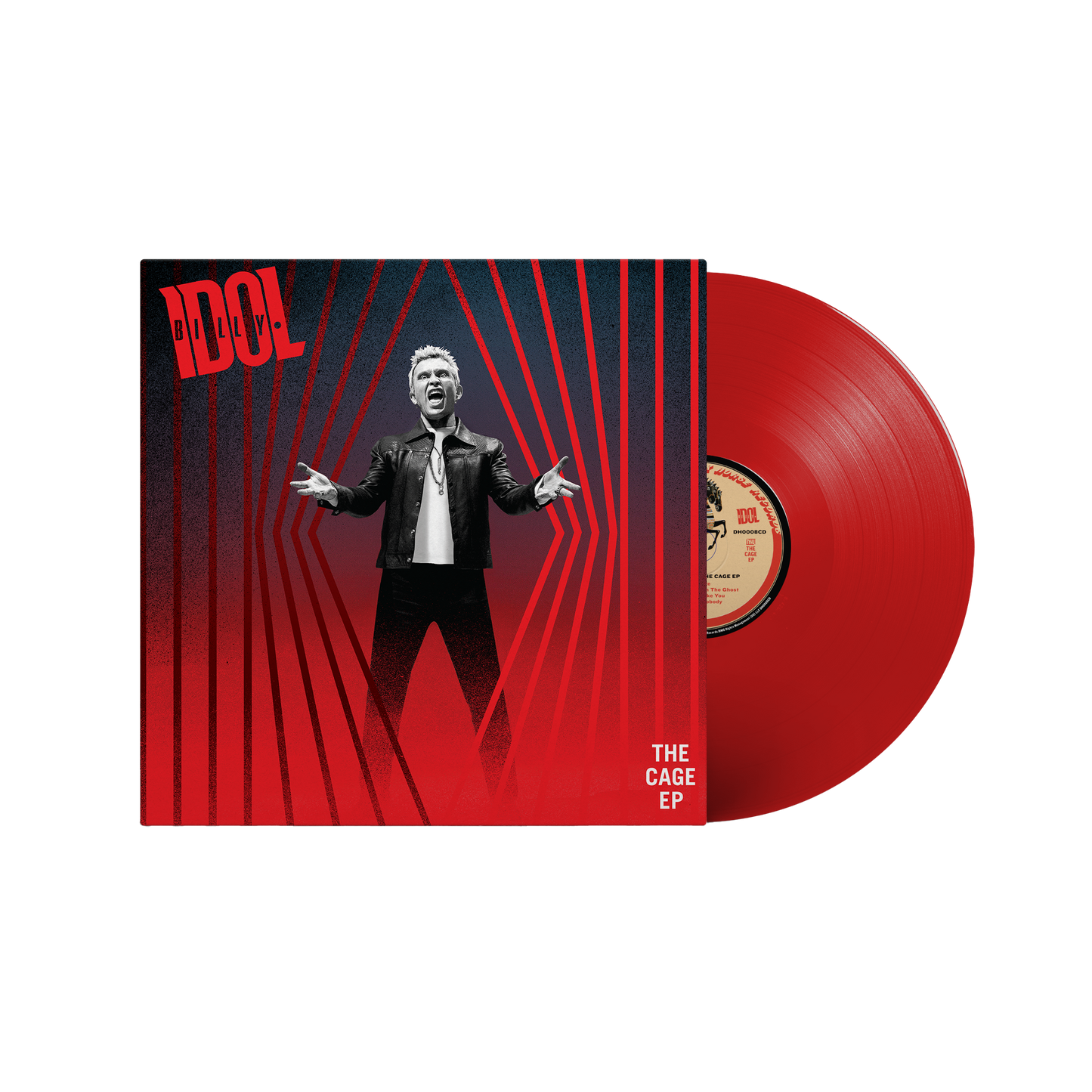 Limited Edition Billy Idol - The Cage EP - Red Vinyl