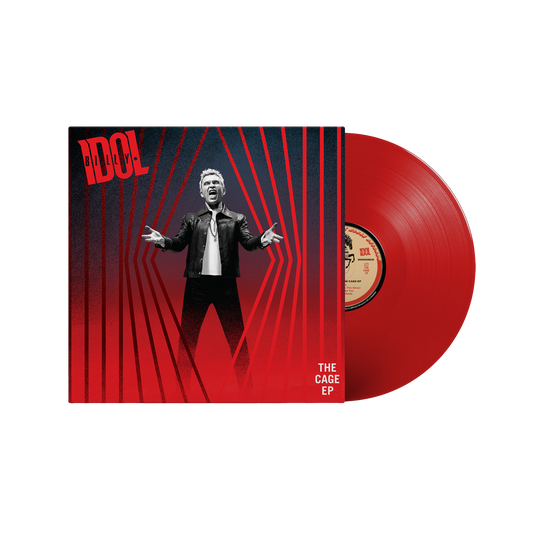 Limited Edition Billy Idol - The Cage EP - Red Vinyl