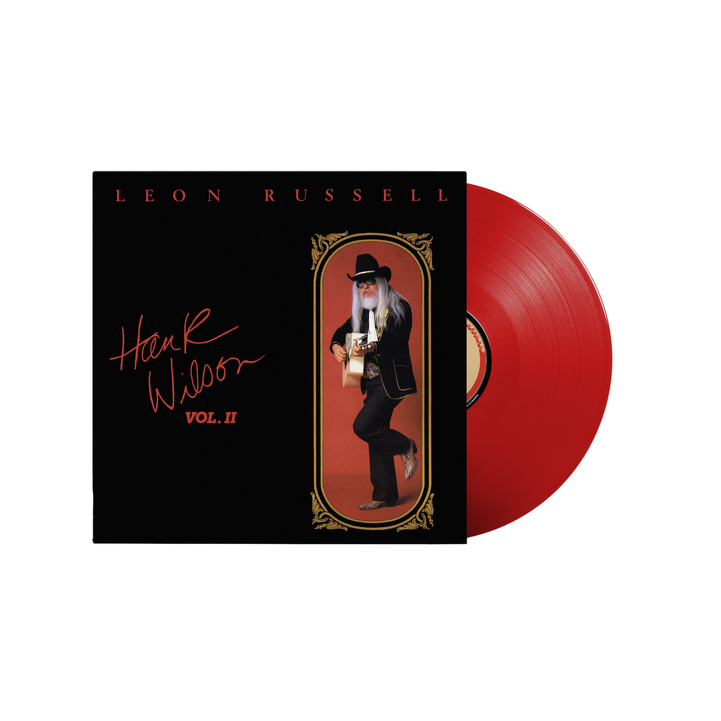 Leon Russell 'Hank Wilson Vol. II' Red Vinyl