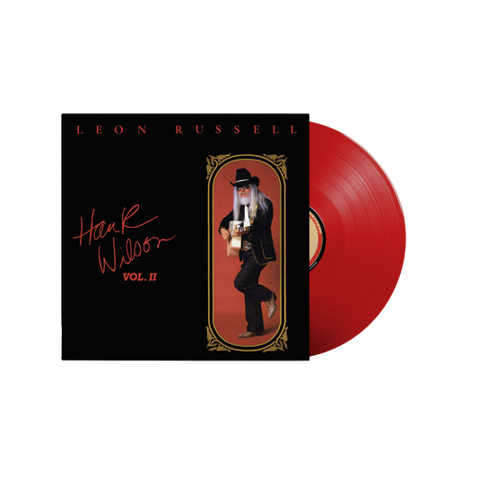 Leon Russell 'Hank Wilson Vol. II' Red Vinyl