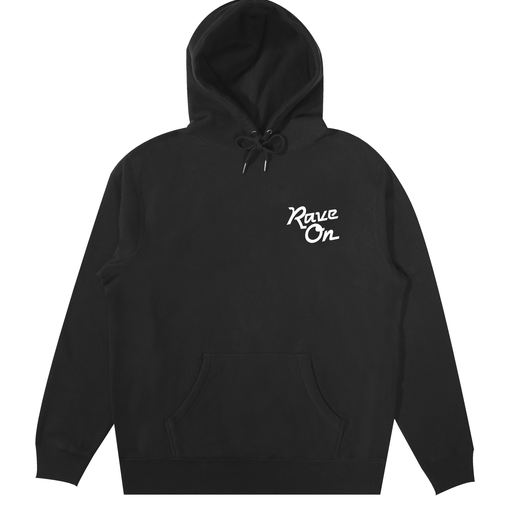 Rave On Logo Hooded Sweatshirt