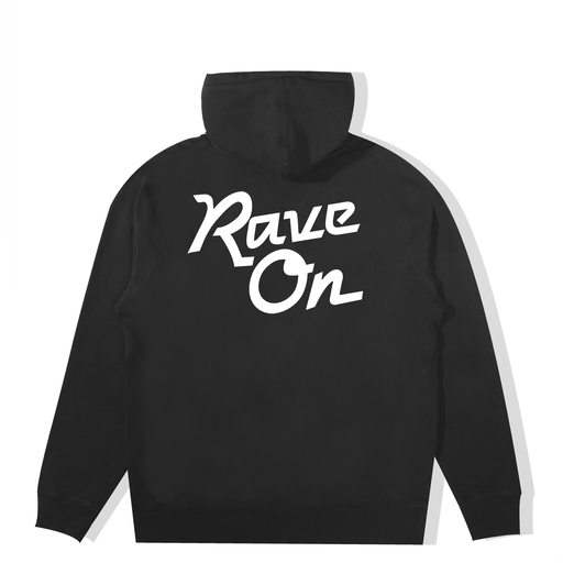 Rave On Logo Hooded Sweatshirt